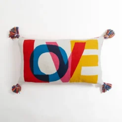 Kirkland's Home Love Pride Lumbar Pillow- Pillows