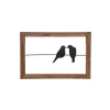 Kirkland's Home Lovebirds On A Wire Wall Plaque- Wall Plaques