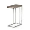 Kirkland's Home Lucia Chrome Chairside Table- Accent & End Tables