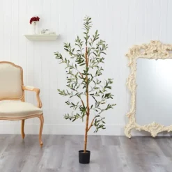 Kirkland's Home Lucky Olive Tree In Nursery Planter, 54 In.- Trees & Topiaries