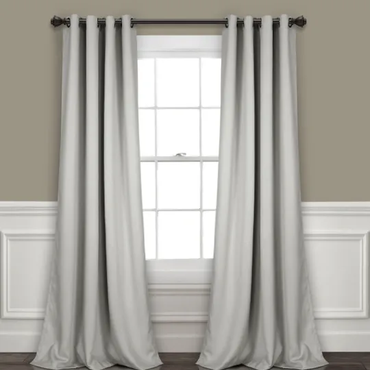 Kirkland's Home Lush Insulated Curtain Panel Set, 120 In.- Curtains & Drapes