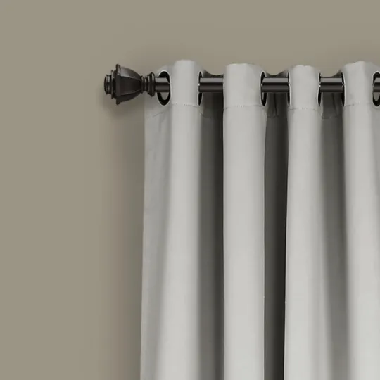 Kirkland's Home Lush Insulated Curtain Panel Set, 120 In.- Curtains & Drapes