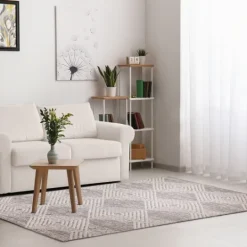 Kirkland's Home Luxe Diamond Outdoor Area Rug, 6X9- Outdoor Rugs