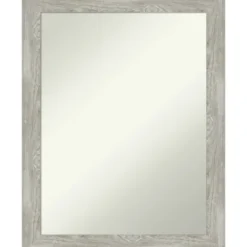 Kirkland's Home Lyndon Dove Gray Wood Framed Mirror- Decorative Mirrors