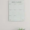 Kirkland's Home Magnetic Dry Erase Weekly Wall Planner- Memo & Chalkboards