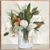 Kirkland's Home Magnolia Bouquet Framed Canvas Art Print- Canvas Art
