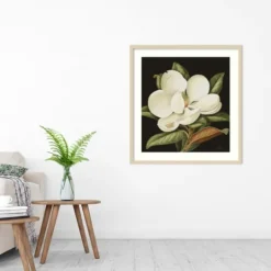 Kirkland's Home Magnolia Grandflora Framed Art Print- Framed Art