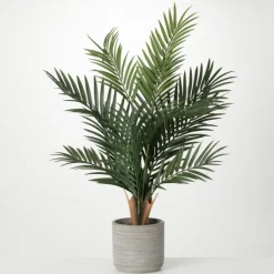 Kirkland's Home Majestic Palm Tree In Gray Planter- Trees & Topiaries