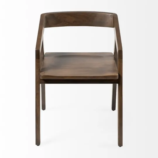 Kirkland's Home Mango Wood Dining Chair- Dining Chairs