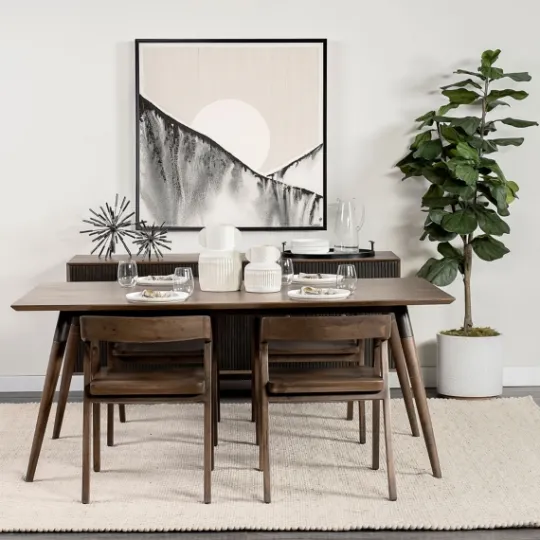 Kirkland's Home Mango Wood Dining Chair- Dining Chairs