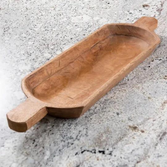 Kirkland's Home Mango Wood Dough Bowl, 31 In.- Decorative Bowls & Jars