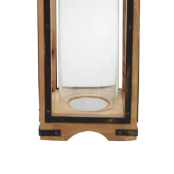 Kirkland's Home Mango Wood Frame Lantern, 31 In.- Lanterns