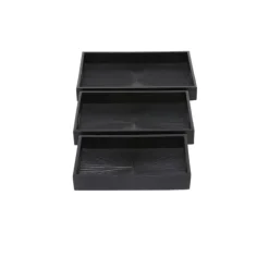 Kirkland's Home Mango Wood Trays, Set Of 3- Decorative Trays