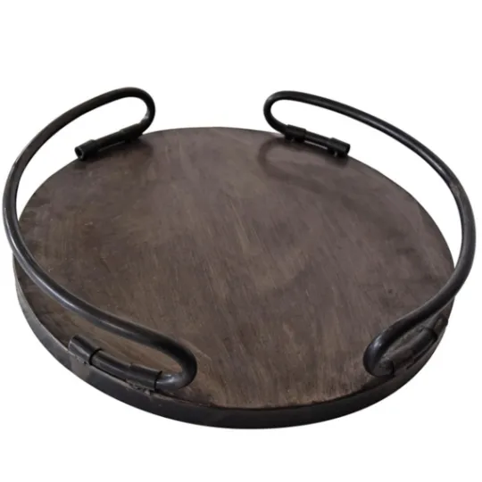 Kirkland's Home Manhattan Metal Tray- Decorative Trays