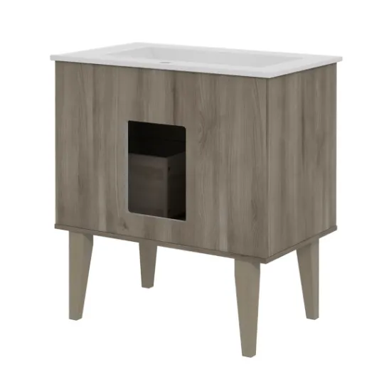 Kirkland's Home Maple Corinth Wood Sink Vanity- Bathroom Furniture