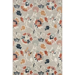 Kirkland's Home Mara Floral Blossom Indoor/Outdoor Area Rug, 5X7- Outdoor Rugs