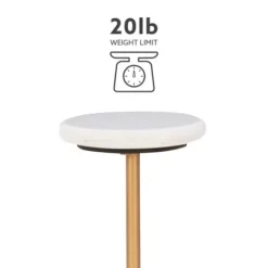 Kirkland's Home Marble And Gold Base Cocktail Table- Accent & End Tables