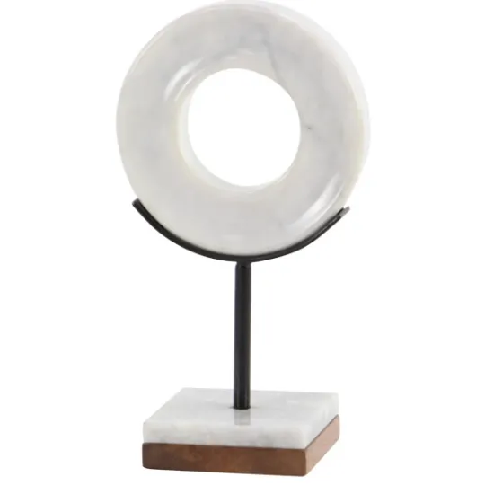 Kirkland's Home Marble Ring Sculpture, 11 In.- Statues & Figurines