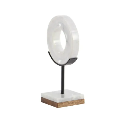 Kirkland's Home Marble Ring Sculpture, 11 In.- Statues & Figurines