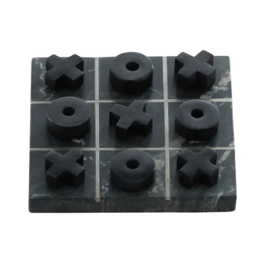 Kirkland's Home Marble Tic Tac Toe Board- Decorative Accents