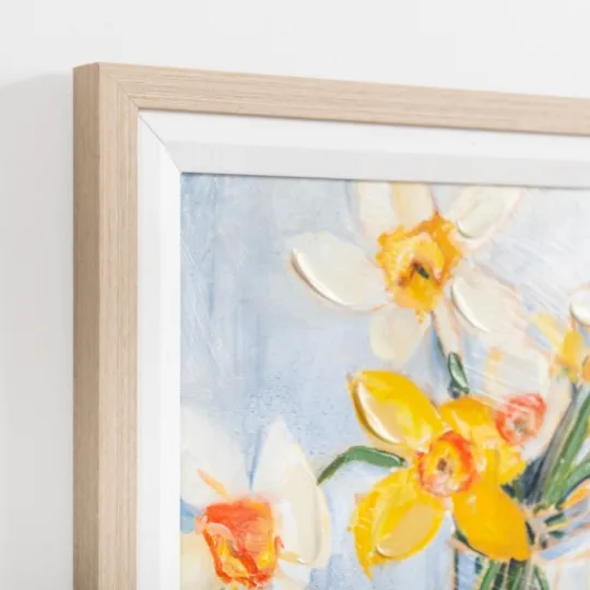 Kirkland's Home March Daffodils Framed Art Print- Framed Art