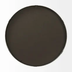 Kirkland's Home Maria Brushed Gold Round Wall Mirror- Decorative Mirrors