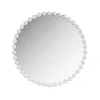 Kirkland's Home Marlowe White Beaded Round Wall Mirror, 36 In.- Decorative Mirrors