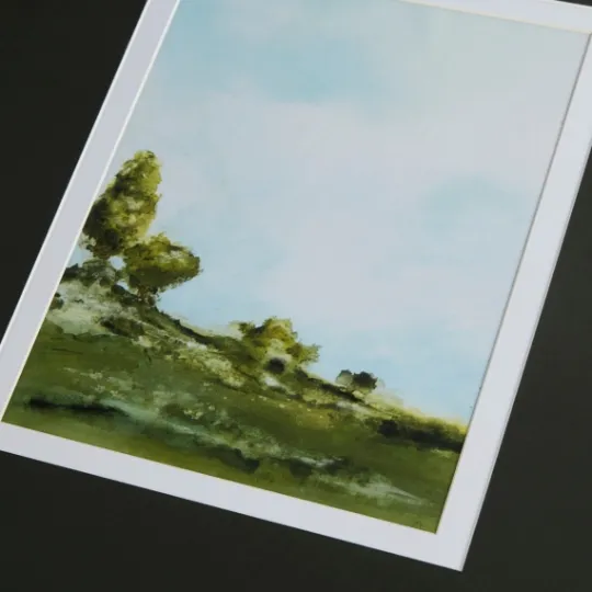 Kirkland's Home Martha Stewart Across The Plains Framed Art Print- Framed Art