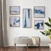 Kirkland's Home Martha Stewart Blue Drift 5-Pc. Framed Art- Framed Art