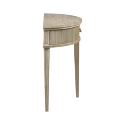 Kirkland's Home Martha Stewart Half Moon Console Table- Console Tables