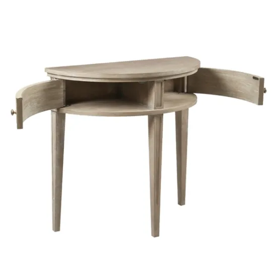 Kirkland's Home Martha Stewart Half Moon Console Table- Console Tables