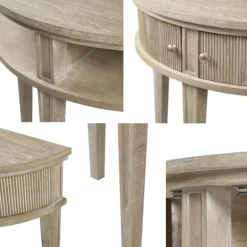 Kirkland's Home Martha Stewart Half Moon Console Table- Console Tables