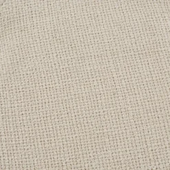 Kirkland's Home Martha Stewart Round Cream Ottoman With Shelf- Benches & Ottomans