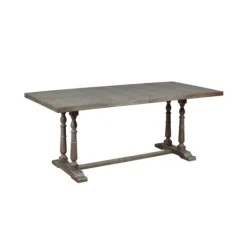 Kirkland's Home Martha Stewart Tiffany Pedestal Dining Table- Dining Tables