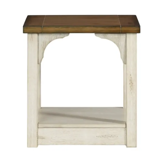 Kirkland's Home Mary And Natural Wooden Square Accent Table- Accent & End Tables