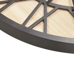 Kirkland's Home Mason Metal And Wood Wall Clock- Clocks