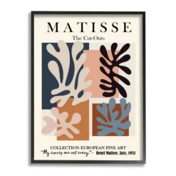 Kirkland's Home Matisse Jazz Abstract Framed Canvas Art Print- Canvas Art