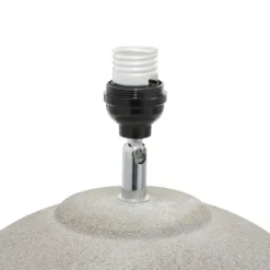 Kirkland's Home Matte Black Ombre Textured Table Lamp, 23 In.- Table Lamps