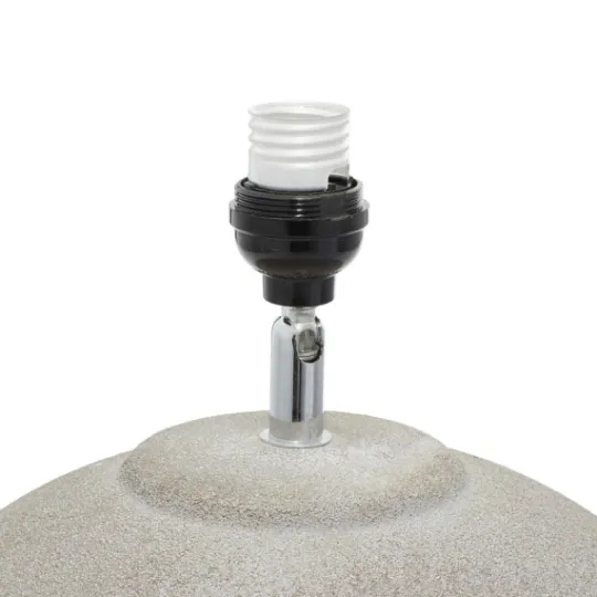 Kirkland's Home Matte Black Ombre Textured Table Lamp, 23 In.- Table Lamps