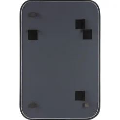 Kirkland's Home Matte Black Rectangular Wall Mirror- Decorative Mirrors