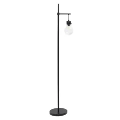 Kirkland's Home Matte Black Stephen Floor Lamp- Floor Lamps