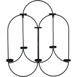 Kirkland's Home Matte Black Tealight Wall Sconce- Sconces