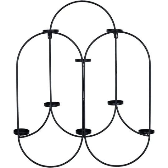 Kirkland's Home Matte Black Tealight Wall Sconce- Sconces