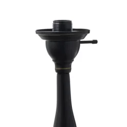 Kirkland's Home Matte Bronze And Amber Reading Arm Torchiere- Floor Lamps