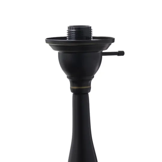 Kirkland's Home Matte Bronze And Amber Reading Arm Torchiere- Floor Lamps