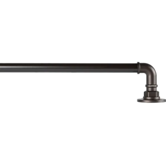Kirkland's Home Matte Bronze Hyde Wrap Around Curtain Rod, 120 In.- Curtain Rods & Hardware