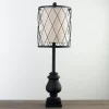 Kirkland's Home Matte Buffet Lamp With Wire Shade- Buffet Lamps