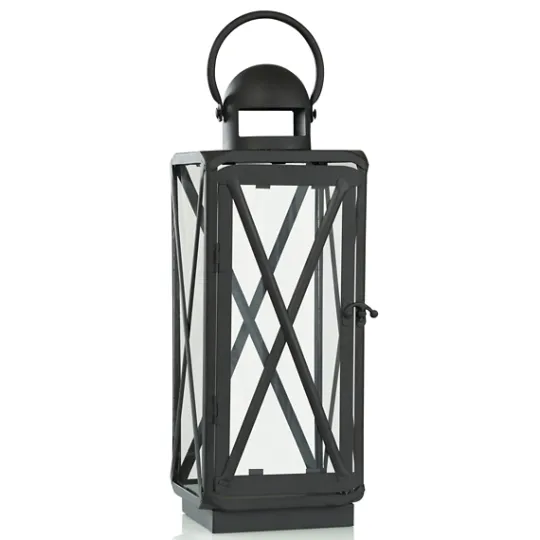 Kirkland's Home Matte Lattice Lanterns, Set Of 2- Lanterns