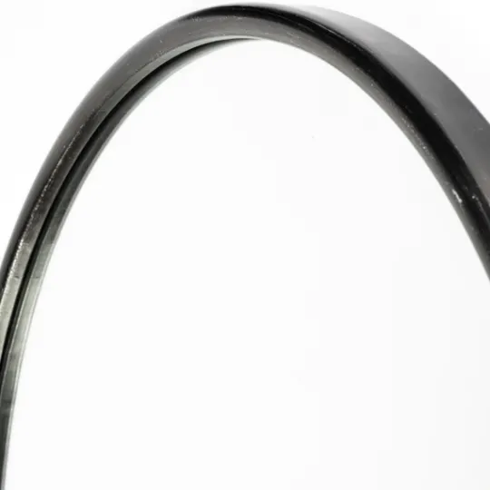 Kirkland's Home Matte Metal Frame Oval Wall Mirror- Decorative Mirrors