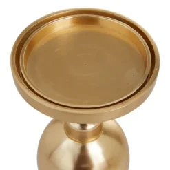 Kirkland's Home Matte Metal 3-Pc. Pillar Candle Holder Set- Candle Holders